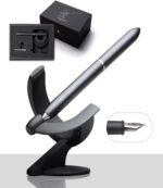 Novium Hoverpen 3.0 - Future Edition Premium Luxury Fountain Pen - Deep Black