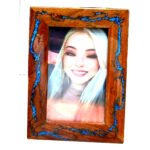 Sheesham Wood & Epoxy Resin Photo Frame