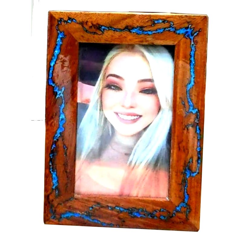 Sheesham Wood & Epoxy Resin Photo Frame