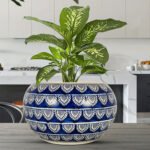 Ballu Big Ceramic Flower Pot – Ideal for Office & Home Decor