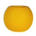 Peblo Small Saffron Ceramic Flower Pot